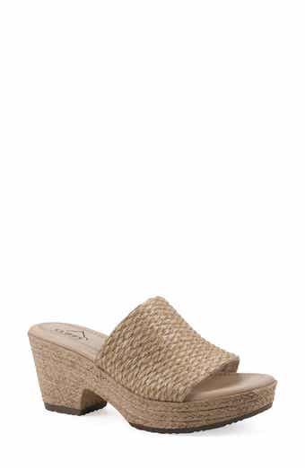 Biancia Platform Slide Sandal
