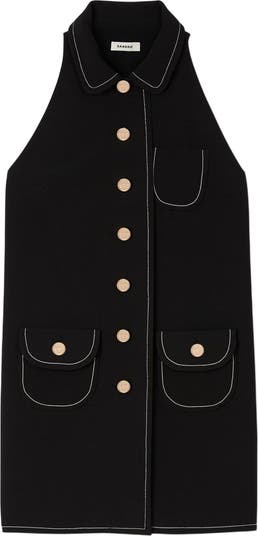 【SANDRO】Peter Pan Collar Short Dress 11709257_fpx.tif?$filterlrg$&