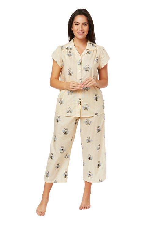 Luxe Pima Capri Floral Set