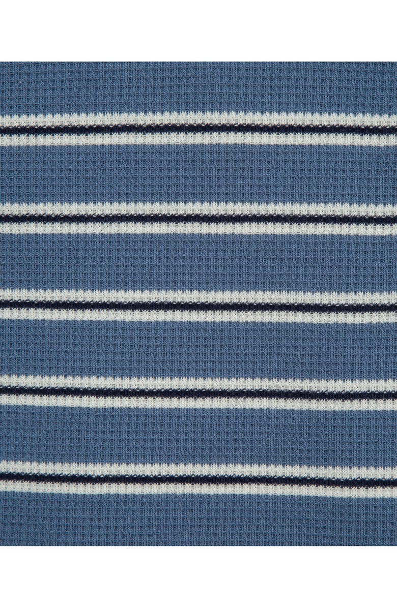 Little Me Colorblock Fleece Jacket, T-Shirt & Joggers Set, Alternate, color, Blue