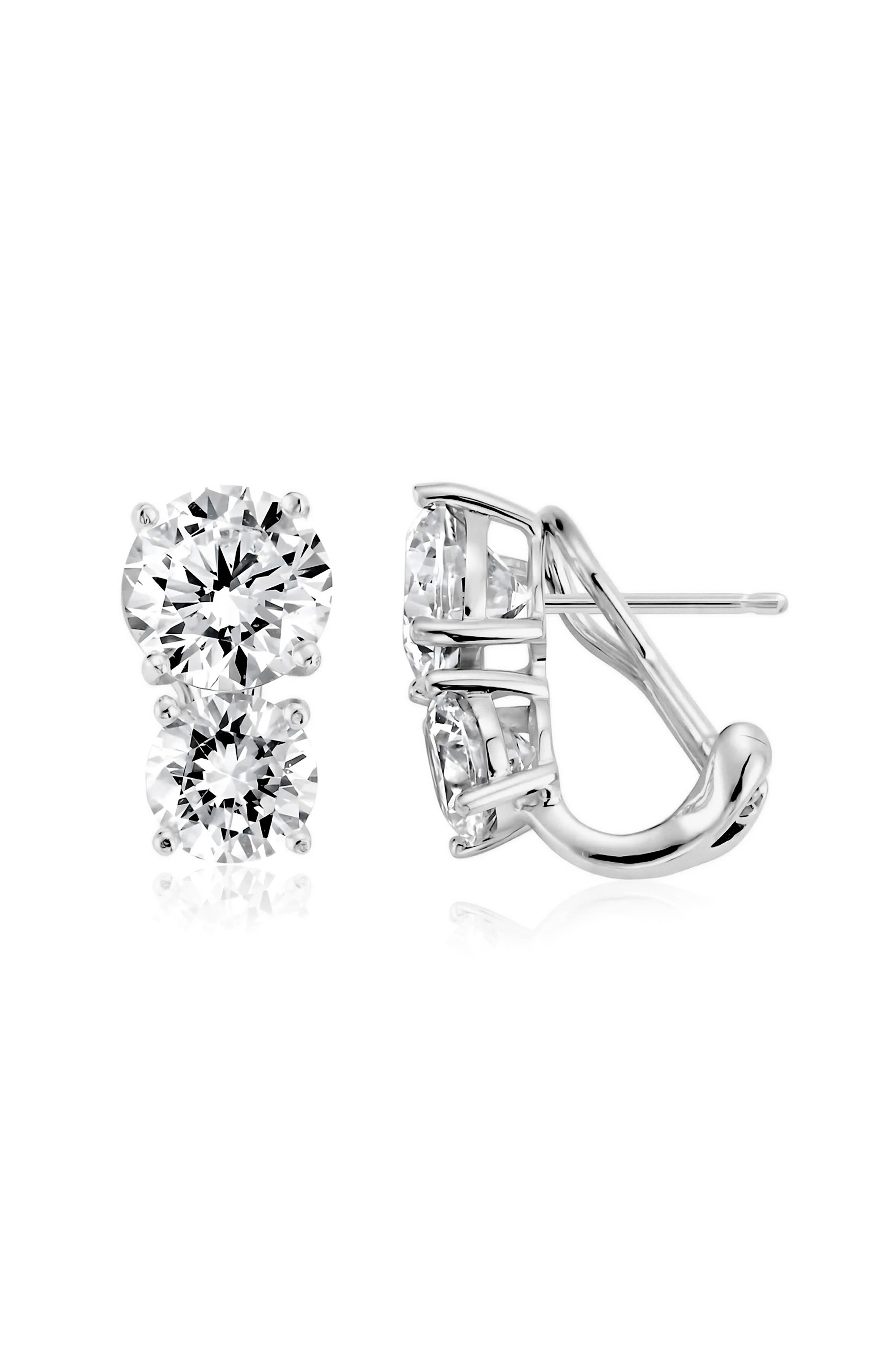selected PURE PLATINUM/ CLEAR STONE