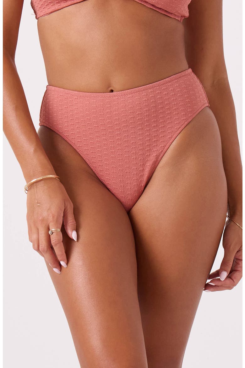 Haleiwa Hipster Bikini Bottoms, Main, color, CANYON ROSE