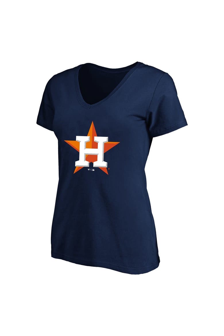 Women's Profile Jose Altuve Navy Houston Astros Plus Size Name & Number V-Neck T-Shirt, Alternate, color, Navy
