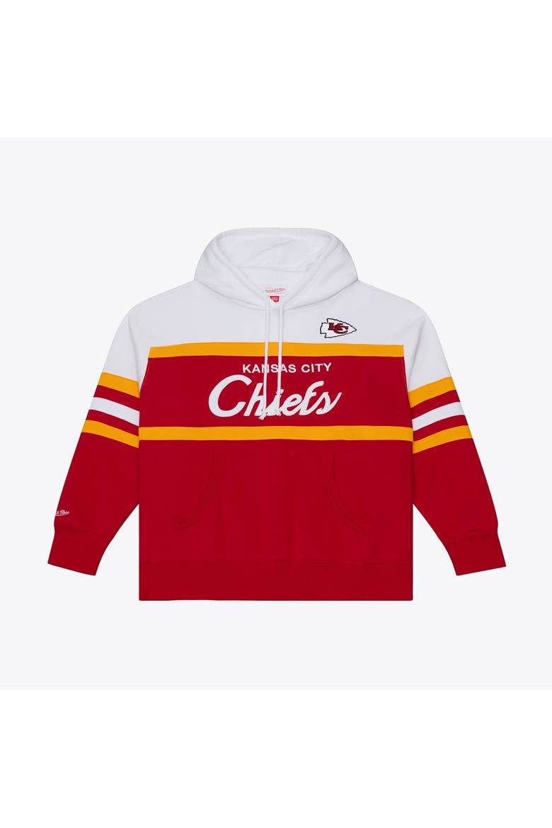 Men's Mitchell & Ness  Red Kansas City Chiefs Head Coach Hoodie, Main, color, Red