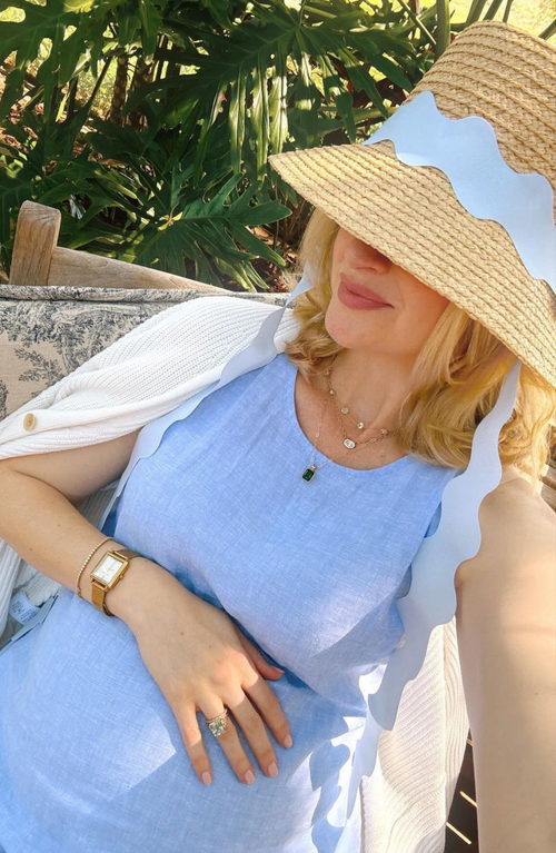 Bits & Bows Harbor Hat In Blue