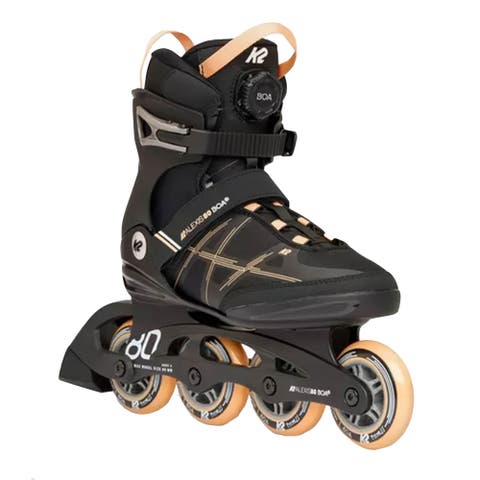 Alexis 80 BOA Black/Pink Womens Inline Skates