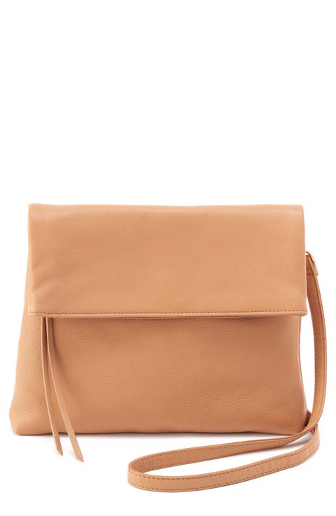 Draft Leather Crossbody Bag