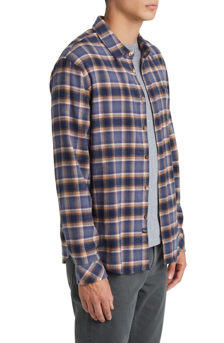 Rails Sussex Regular Fit Plaid Stretch Cotton Flannel Button-Up Shirt, Alternate, color,