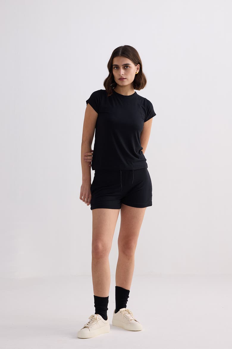Essential Short Sleeve Tee, Alternate, color, Black