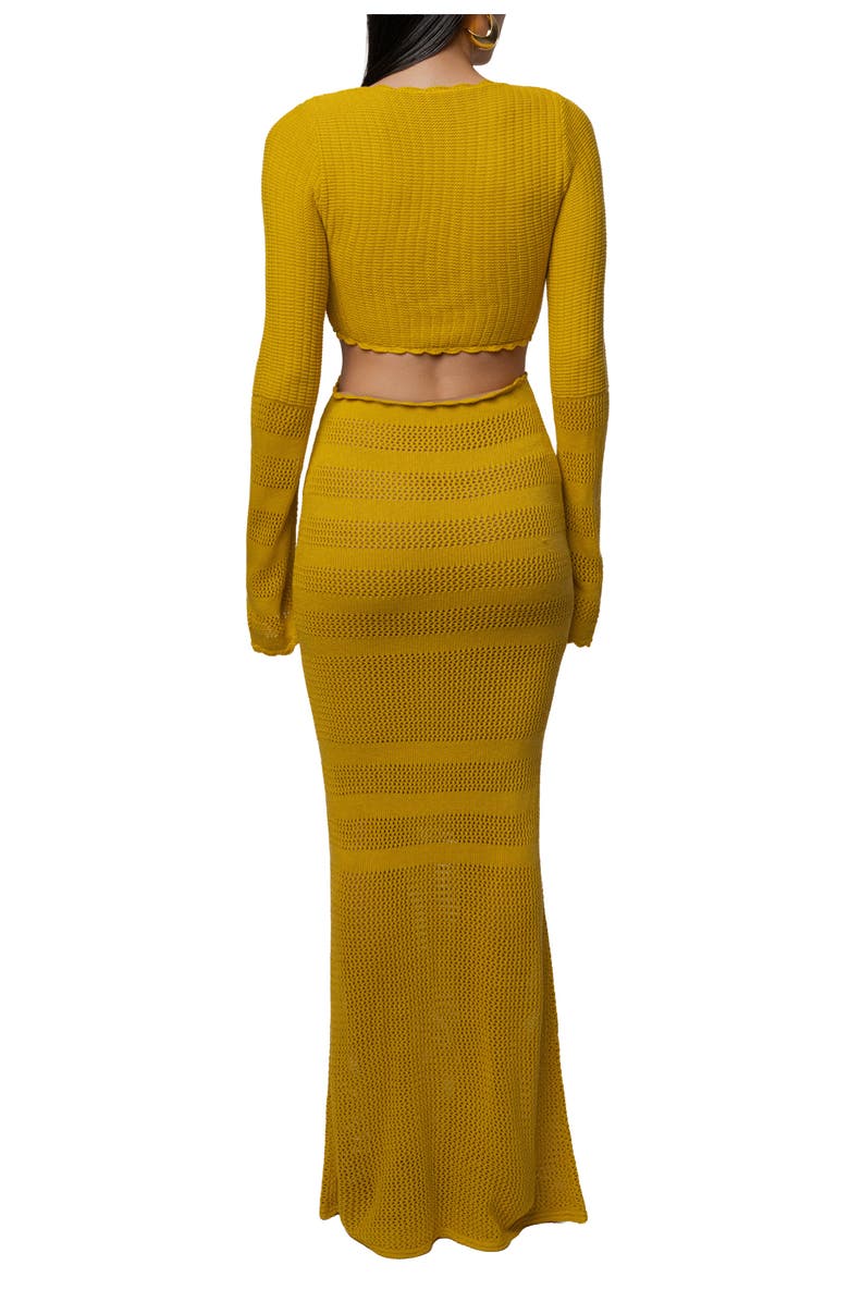 JLUXLABEL Blossom Haven Maxi Dress, Alternate, color, Yellow