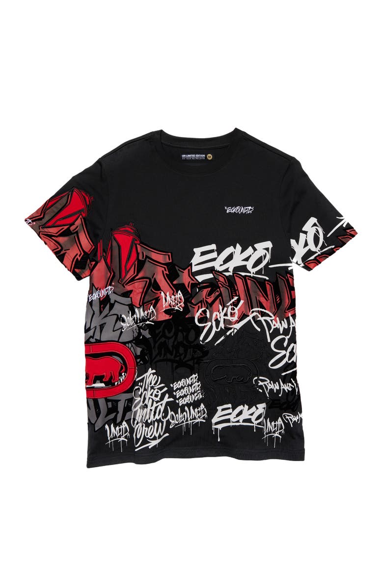 Ecko Unltd. Men's The Graffiti Tee, Alternate, color, 
