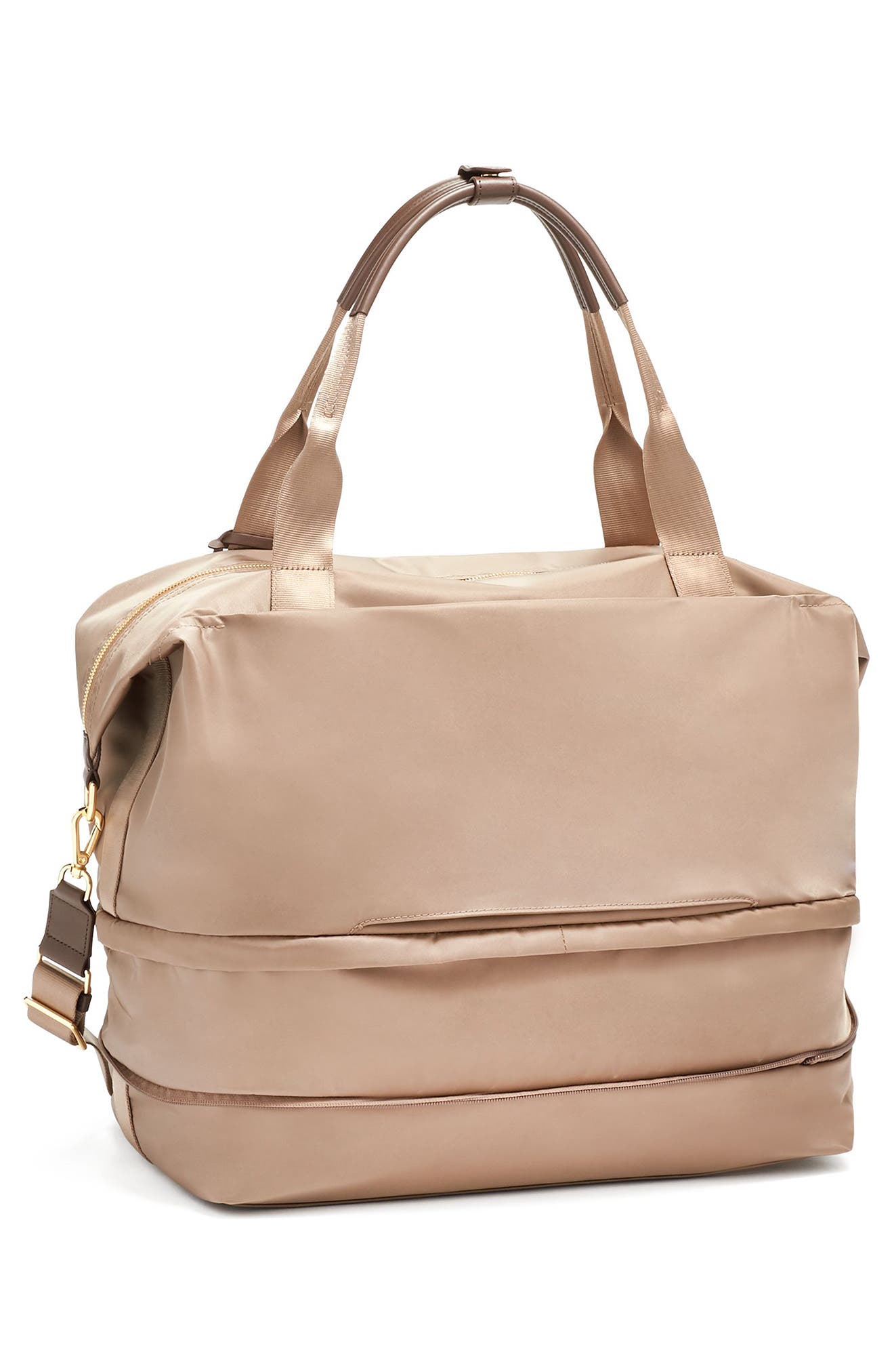 Voyageur Dorsten Nylon Duffle, Alternate, color, FOSSIL