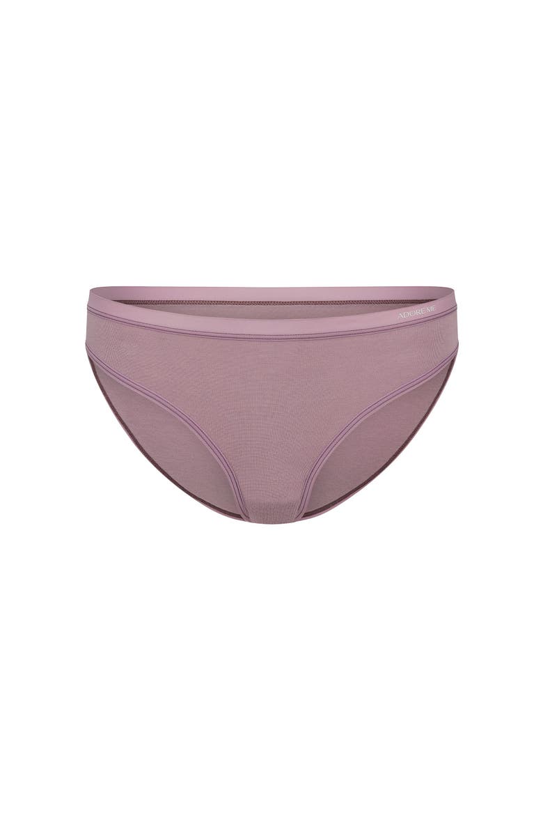 Everly Bikini Panties, Alternate, color, Dark purple