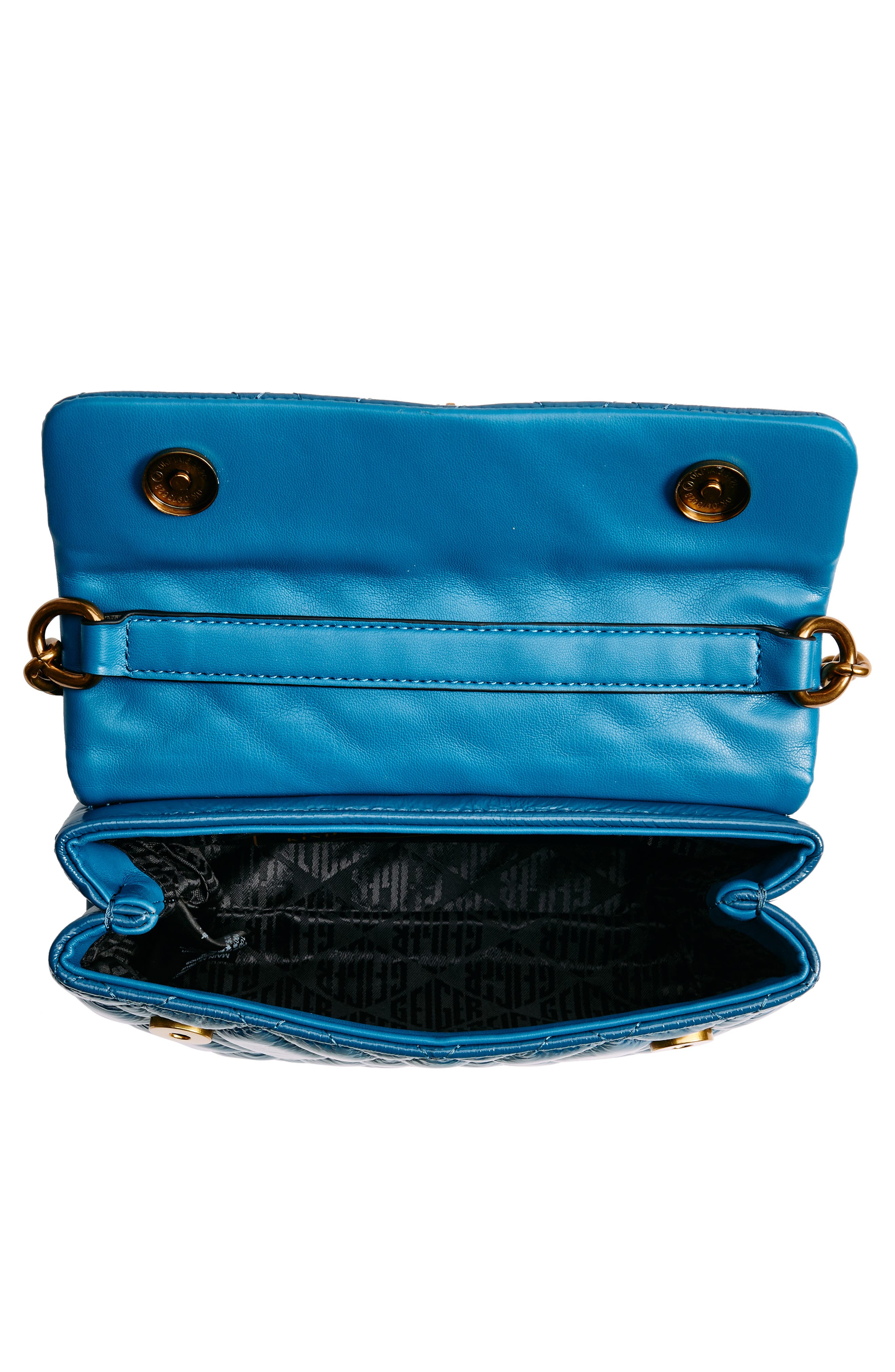 Kurt Geiger London Brixton Medium Lock Quilted Shoulder Bag, Alternate, color, 