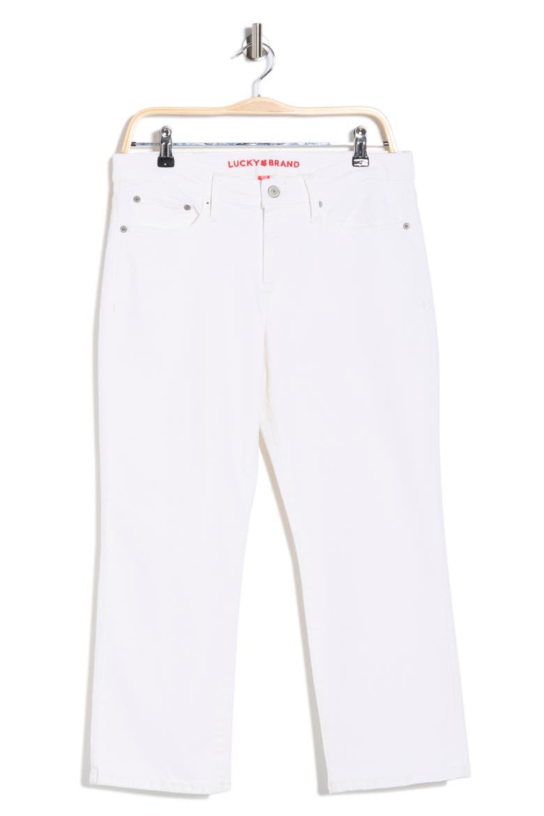 Sweet Crop Straight Leg Jeans, Main, color, CLOUDY DAYS WASH