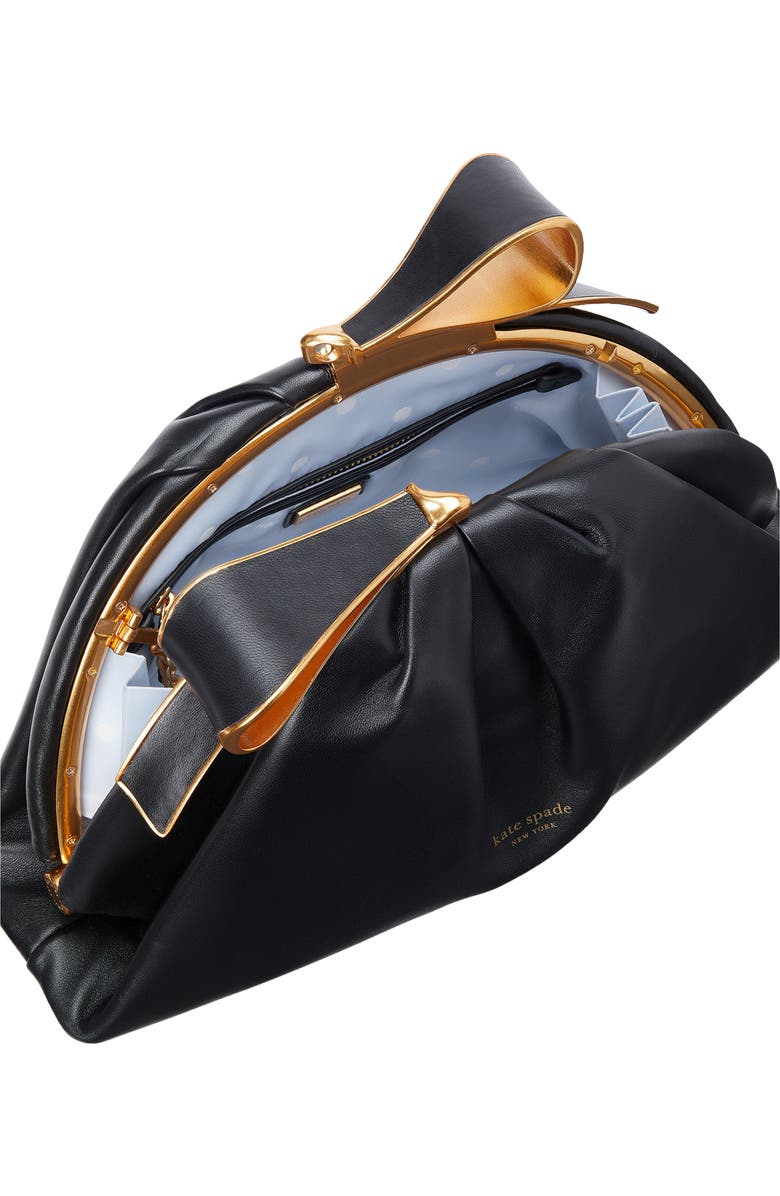 Kate Spade New York smooth leather clutch, Alternate, color,