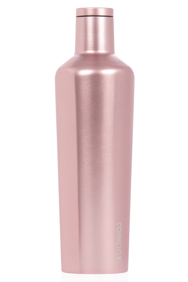 Rose Insulated Stainless Steel Canteen, Main, color, ROSE METALLIC