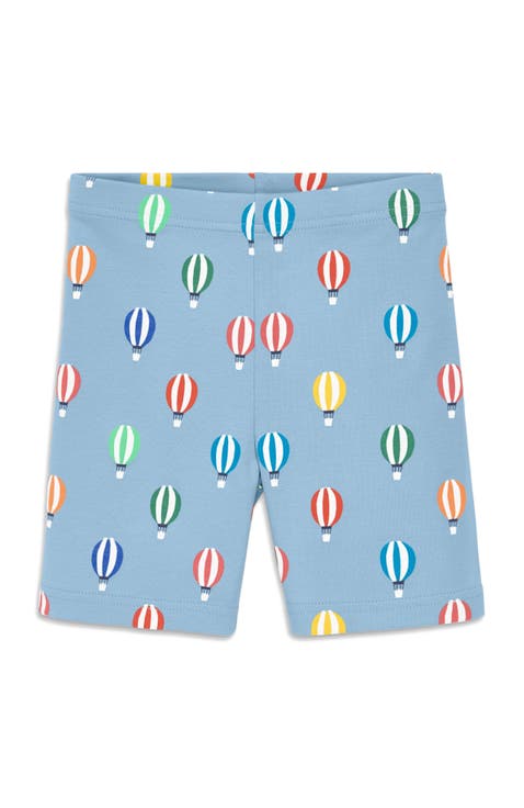 Kids Organic Pj Short In Rainbow Blooms (Toddler, Little Kid, Big Kid)