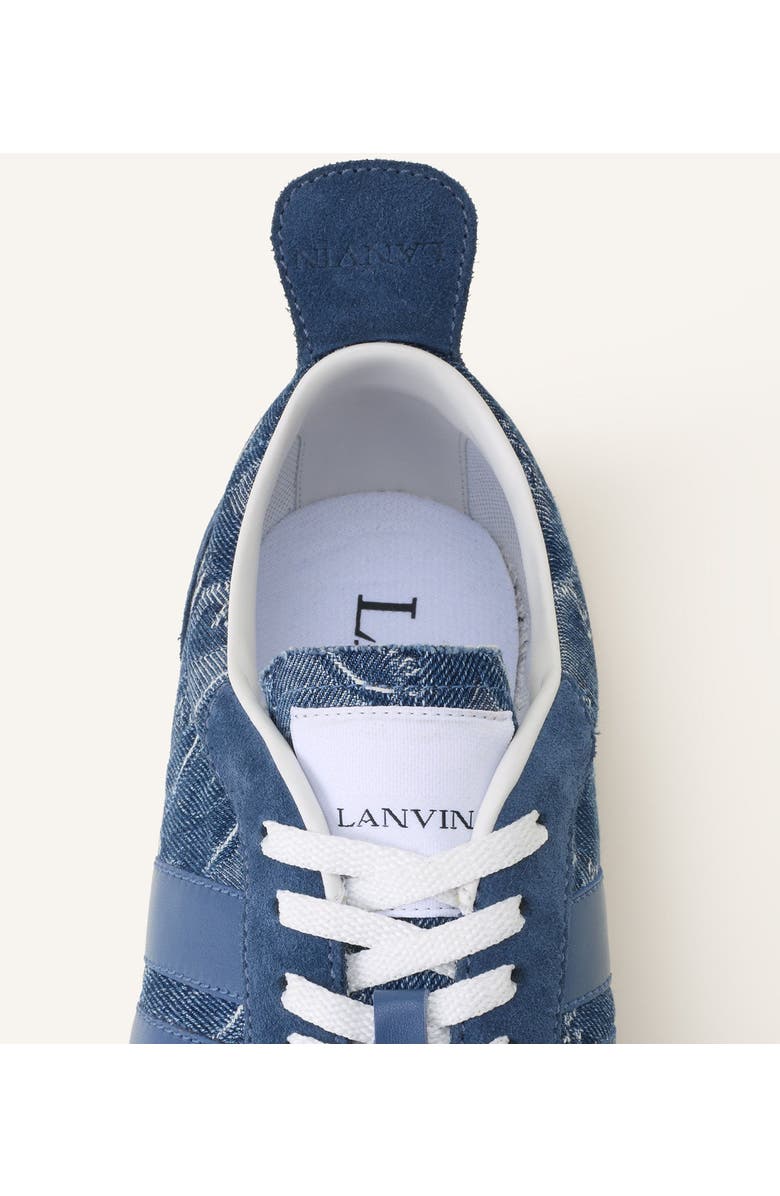 Lanvin Lunar Year Bumpr Sneakers In Denim, Alternate, color, Blue