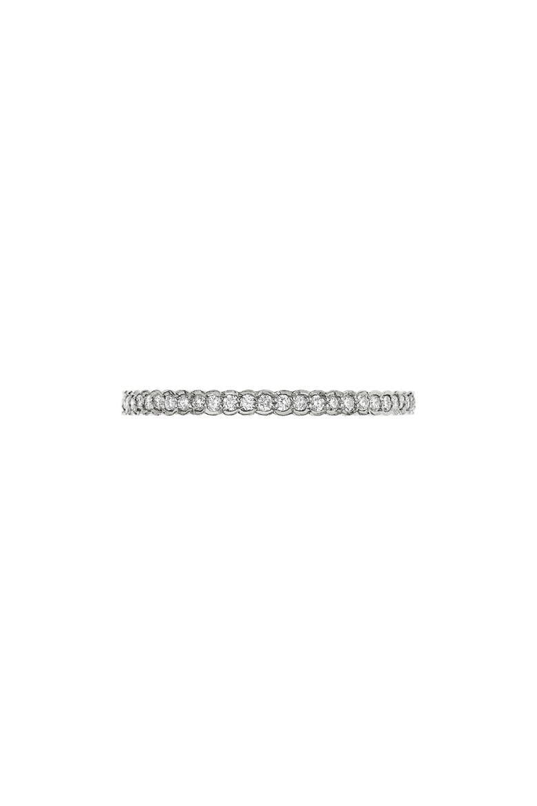 Diamond Scallop Band, Main, color, WHITE GOLD/DIAMOND