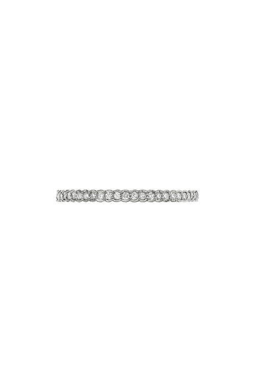 Sethi Couture Diamond Scallop Band in White Gold/diamond 