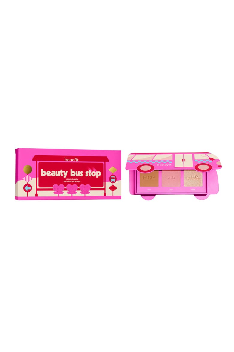 Beauty Bus Stop Mini Cheek Palette, Main, color, NO COLOR
