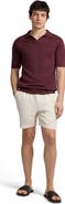 Onia Silk Linen Short Sleeve Johnny Polo