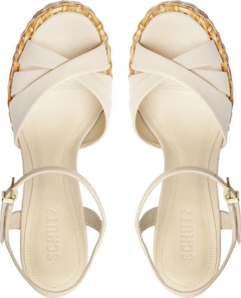 Keefa Woven Platform Sandal