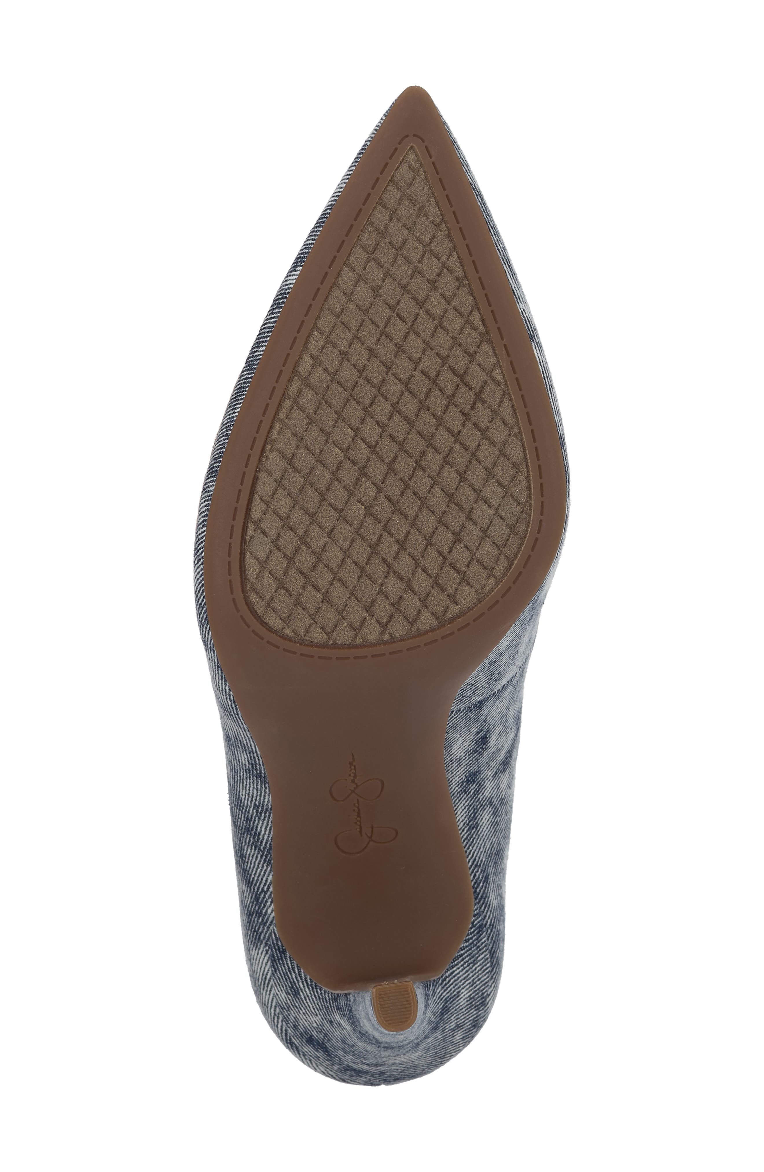Jessica Simpson Cassani Pointy Toe Pump, Alternate, color, Shadow Blue