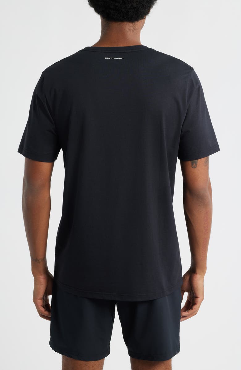 SANTO STUDIO Tempo Ultra T-Shirt, Alternate, color, Black