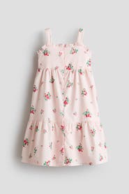 H&M Tiered Cotton Dress