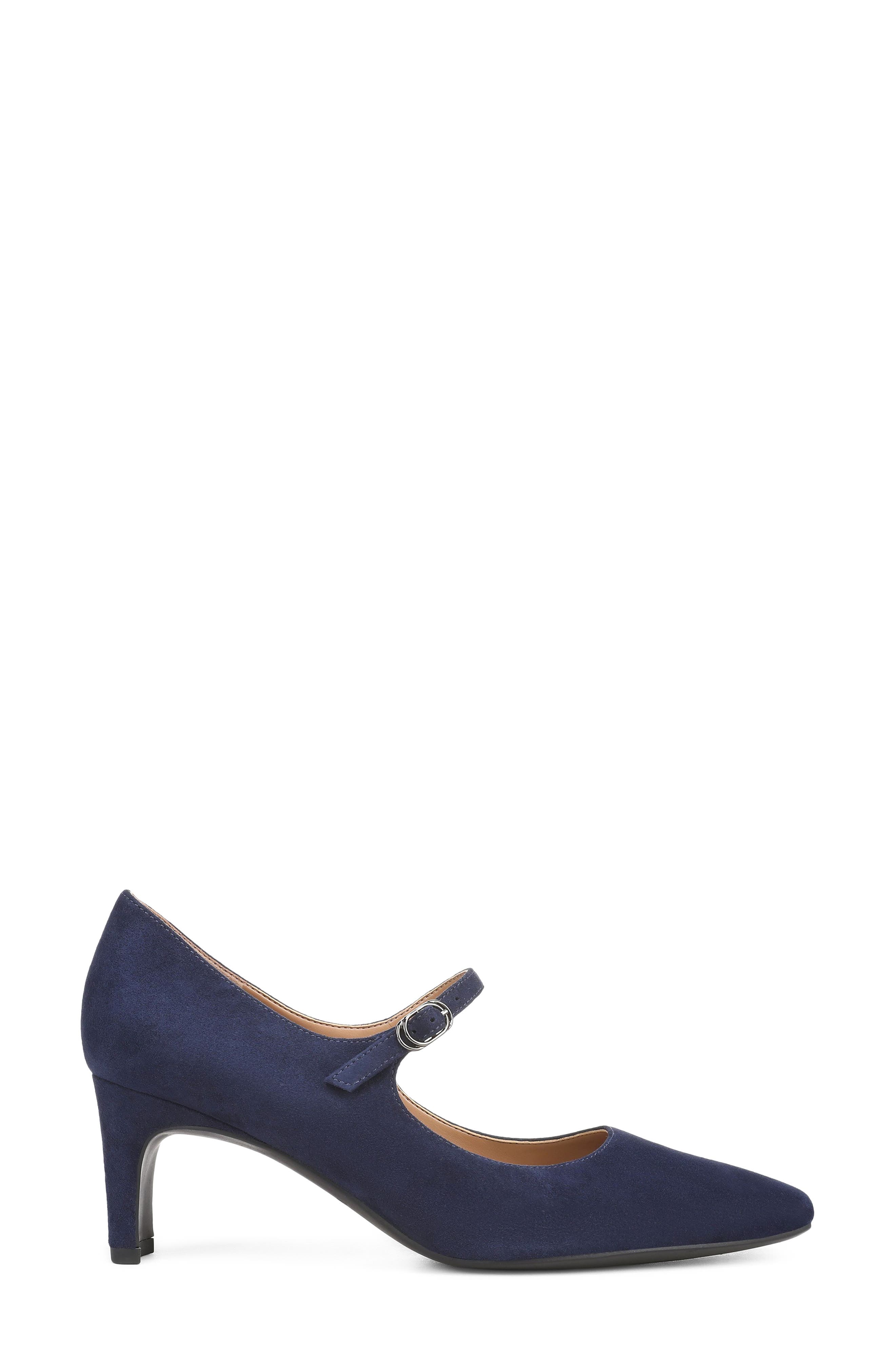 Samira Pump, Alternate, color, NAVY BLAZER SUEDE
