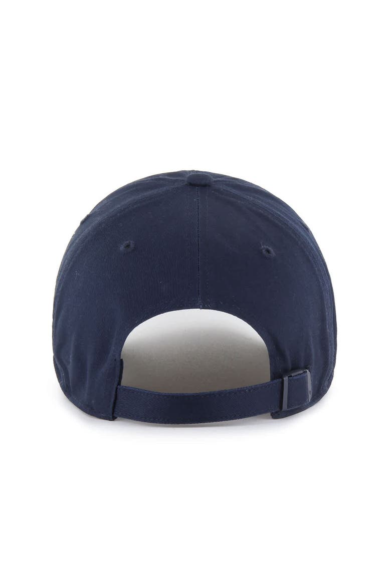 Men's '47 Navy Dallas Cowboys Foundational Clean Up Adjustable Hat, Alternate, color, Navy