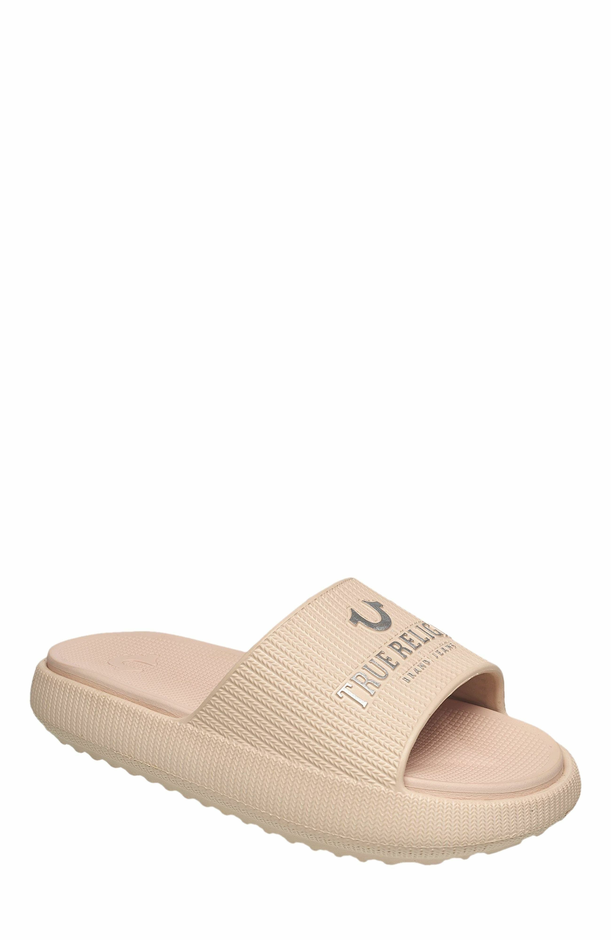 True Religion Women's Meg Slide, Main, color, Nude