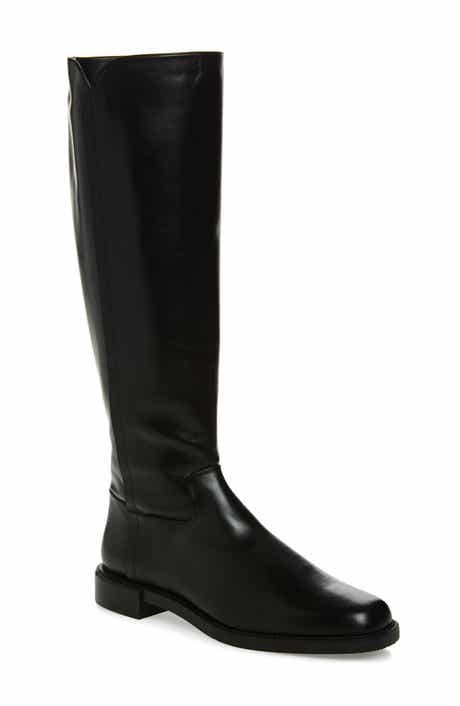 Stuart Weitzman Square Toe Riding Boot