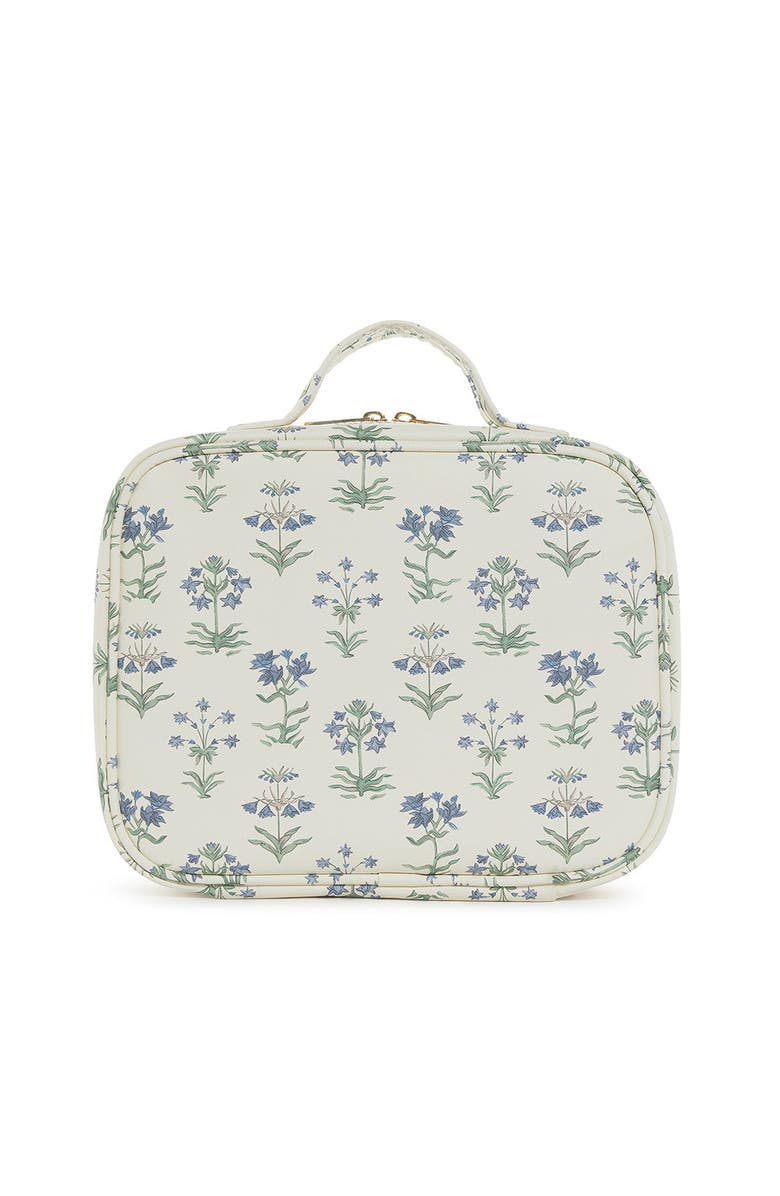 TRVL Design Provence Makeup Bag, Main, color, Ivory