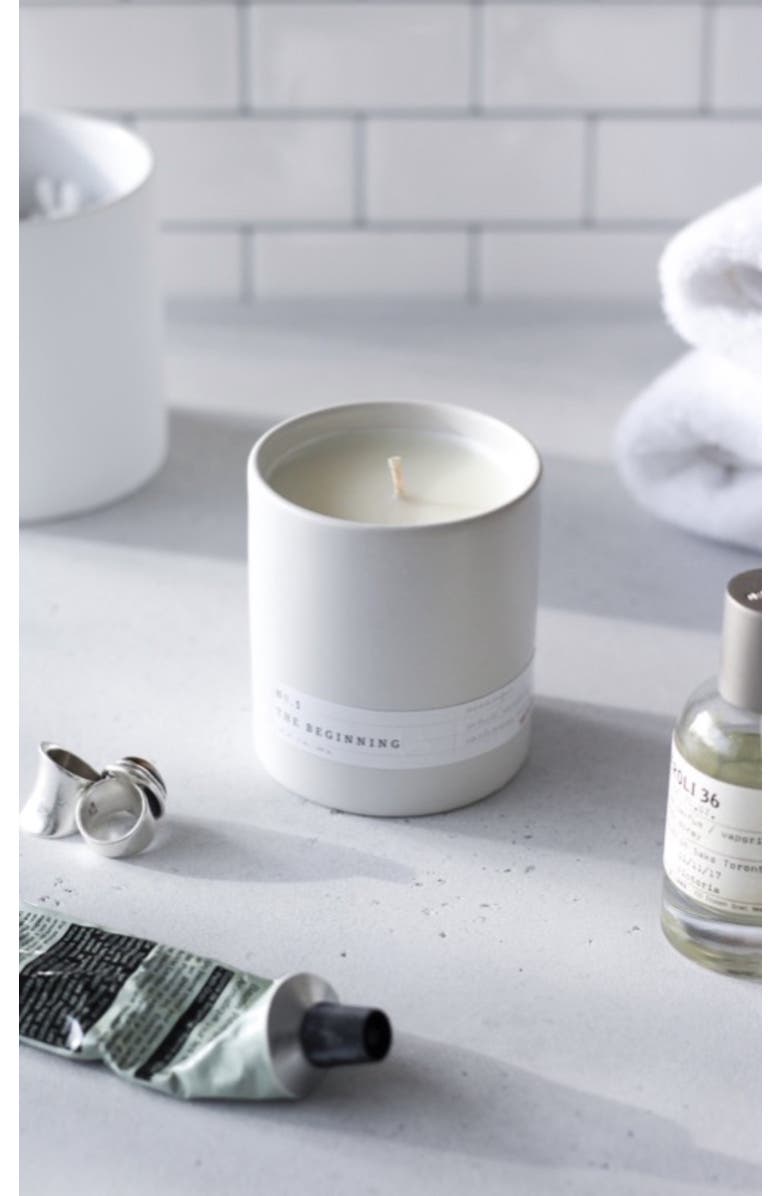 Aerangis No. 1 The Beginning Candle, Alternate, color, White