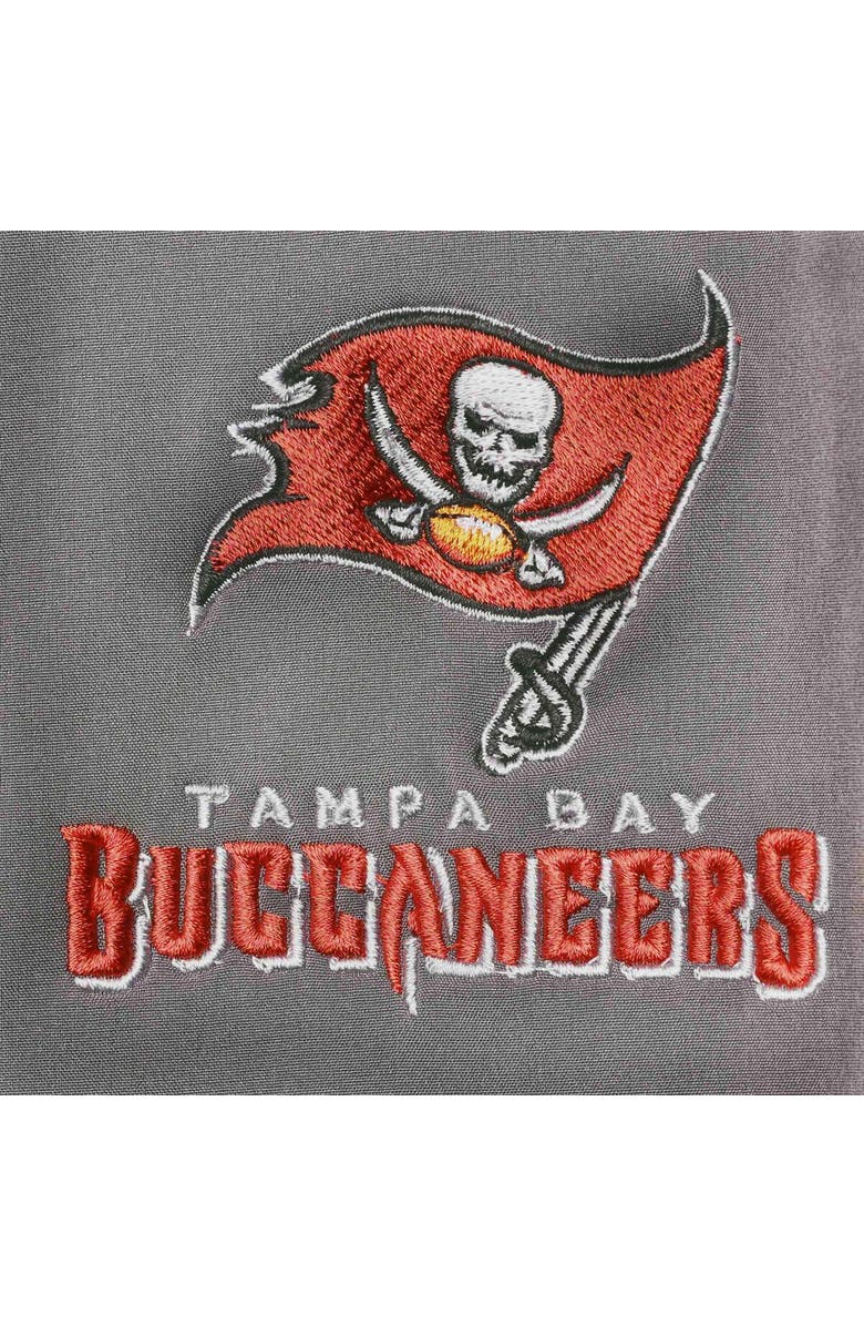 DUNBROOKE Men's Dunbrooke Pewter Tampa Bay Buccaneers Sonoma Softshell Full-Zip Jacket, Alternate, color, Pewter
