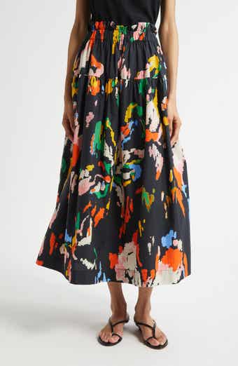 A.L.C. Jayden Print Maxi Skirt