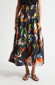 A.L.C. Jayden Print Maxi Skirt