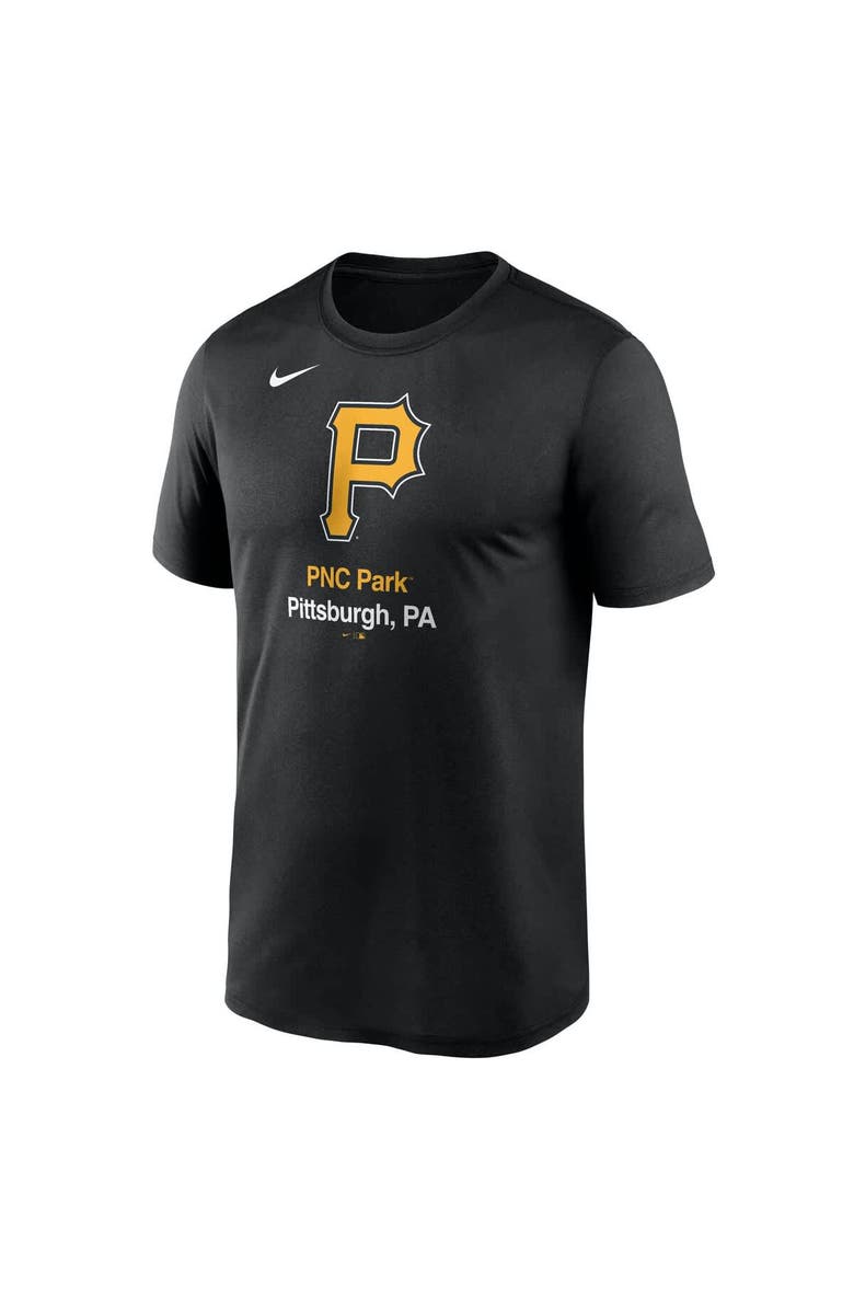 Nike Men's Nike Black Pittsburgh Pirates Stadium Legend Performance T-Shirt, Alternate, color, Black