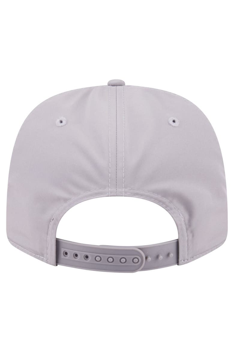 Men's New Era Gray Chicago Cubs Laser Perforated 9SEVENTY Adjustable Hat, Alternate, color, Gray