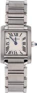 Pre-Owned Cartier Tank Francaise Quartz Watch Stainless Steel 20
