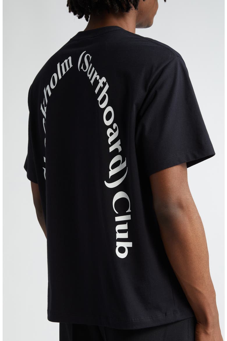Back Logo Organic Cotton Graphic T-Shirt, Alternate, color, BLACK