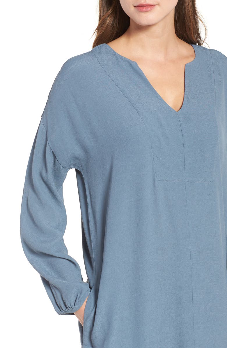 Madewell Du Jour Tunic Dress, Alternate, color, 