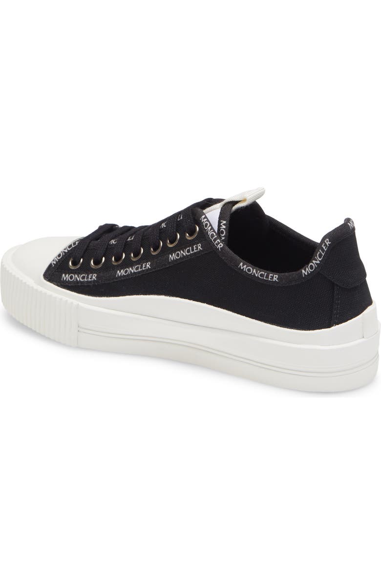 Moncler Glissierie Sneaker, Alternate, color, Black