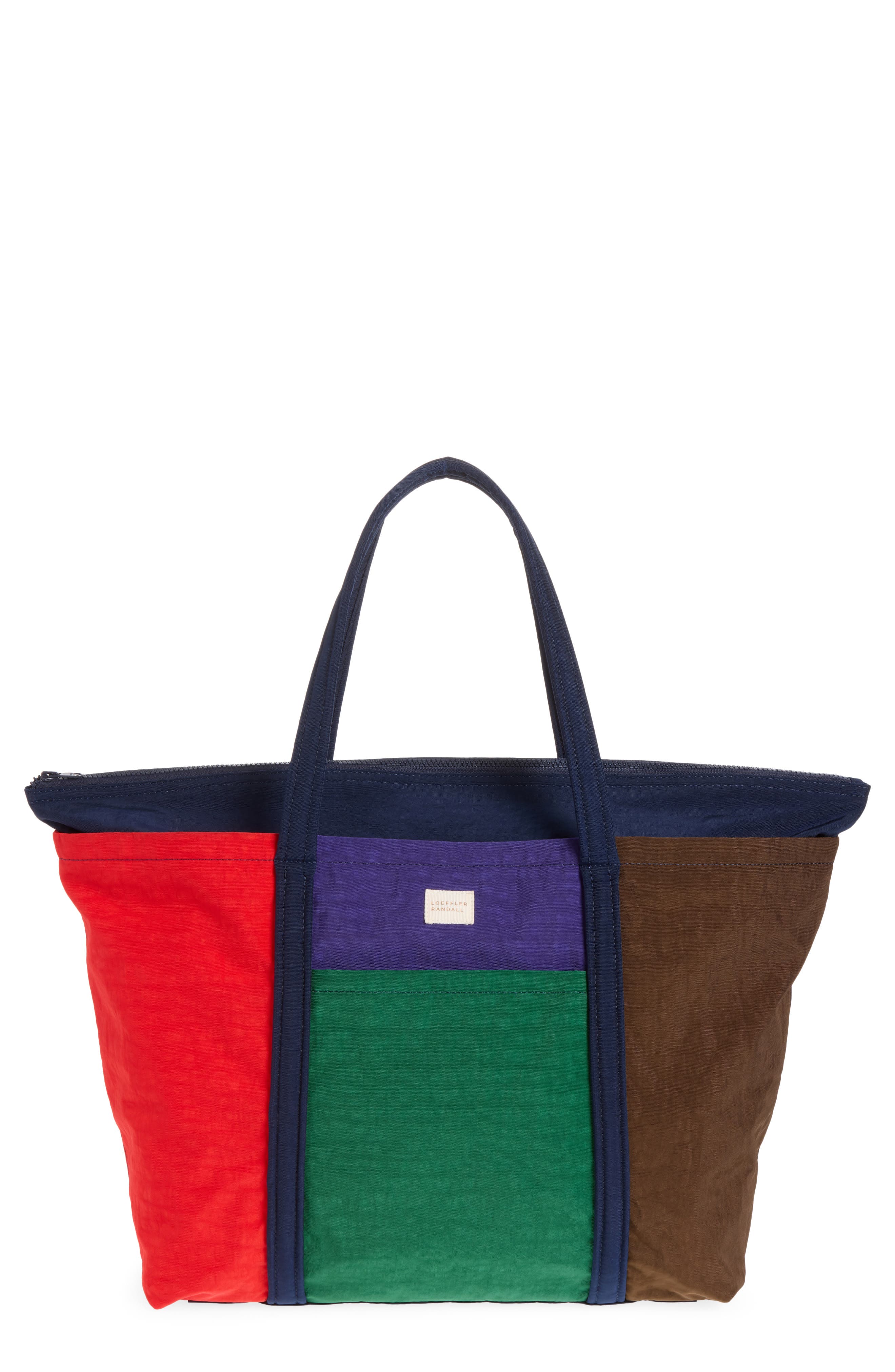 Dina Nylon Tote, Main, color, MULTI