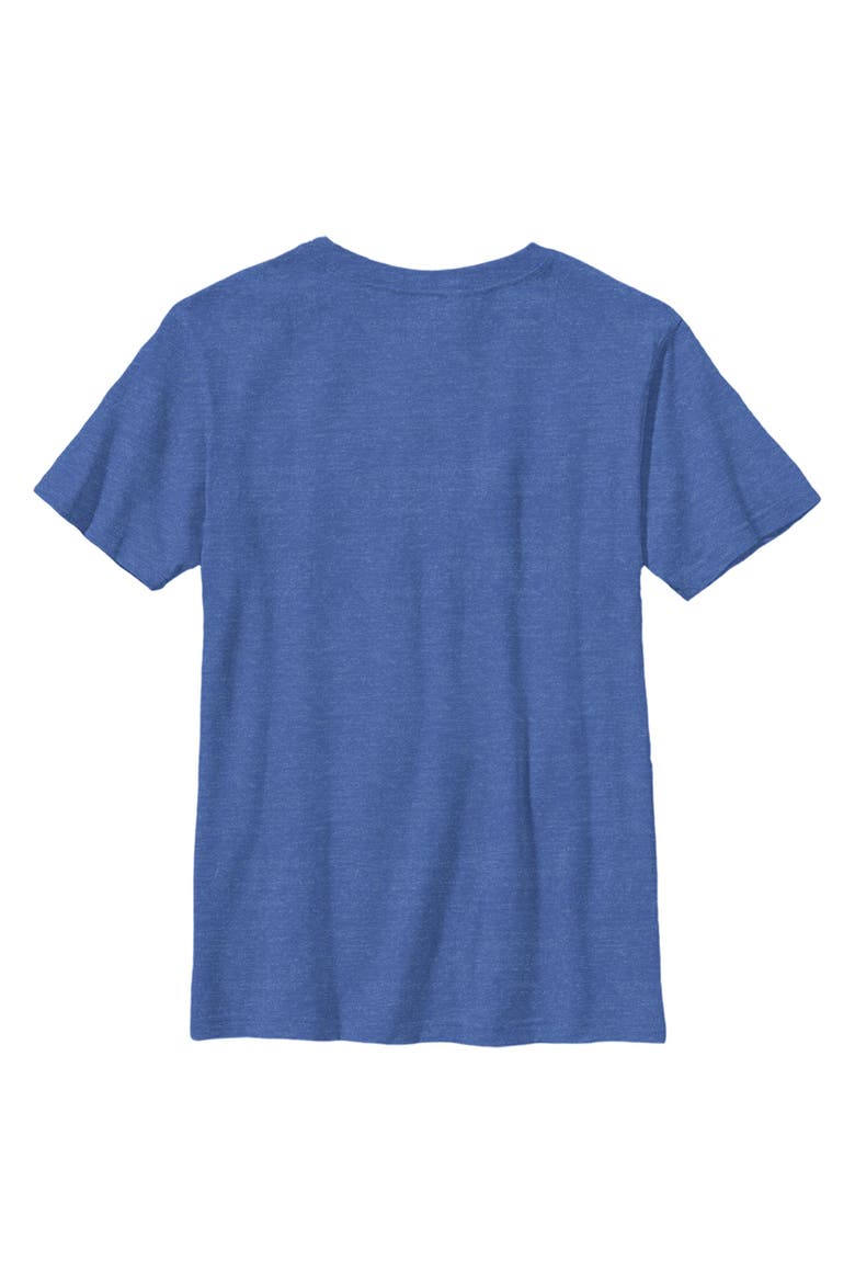 Boy's Marvel American Logo  Graphic T-Shirt, Alternate, color, Royal Blue Heather