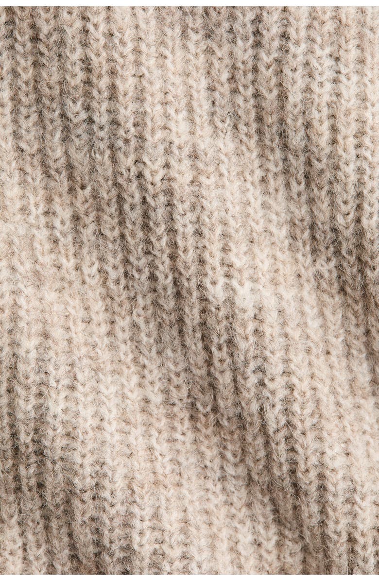 H&M Knit sweater, Alternate, color, Light Taupe Melange