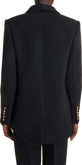 Balmain Virgin Wool Crepe Jacket | Nordstrom